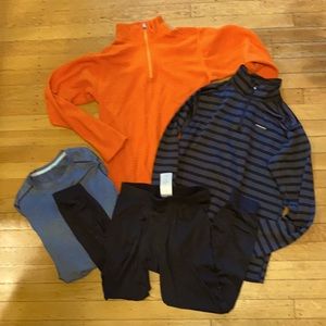 Bundle of Patagonia Fleece & Capilene Winter Wear